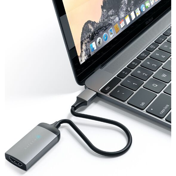 Adapter USB Satechi USB-C - HDMI Szary  (ST-TC4KHAM) 1574034 879961006808