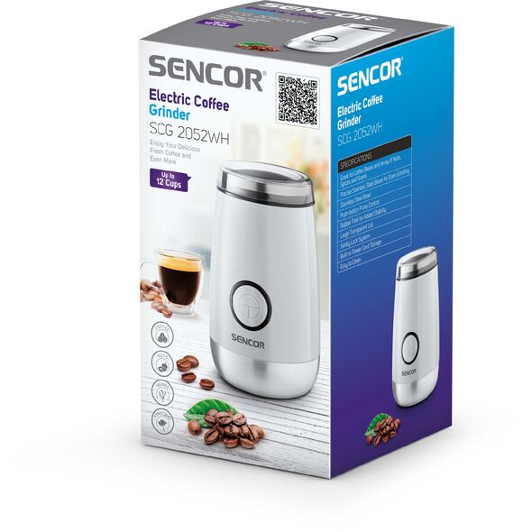 Młynek do kawy Sencor SCG 2052WH 1603047 8590669215041