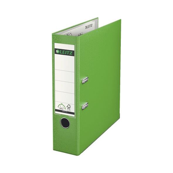 Segregator Leitz 180° dźwigniowy A4 80mm jasnozielony (10101050) 1641067 4002432101047