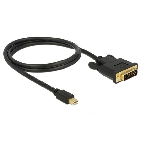 Kabel Delock DisplayPort Mini - DVI-D 1m czarny (83988) 1660263 4043619839889