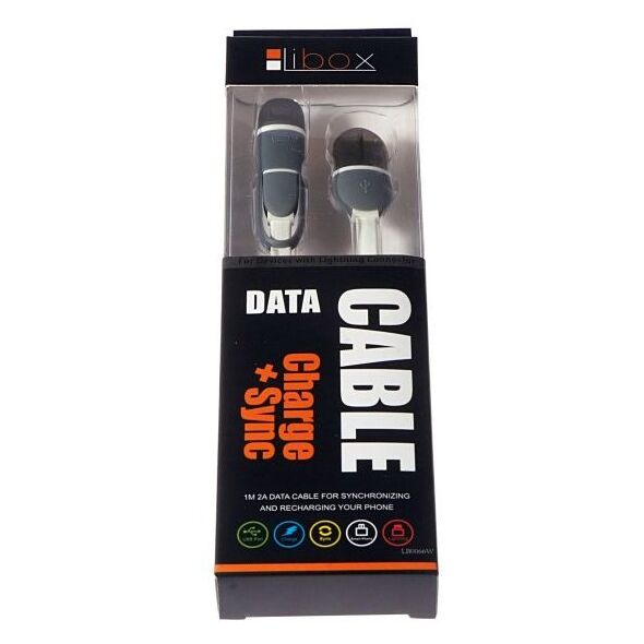 Kabel USB Libox USB-A - microUSB 1 m Biały (LB0066W) 1677232 5902689074417