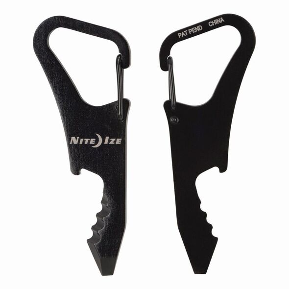 Breloczek Nite Ize Micro tool ClipKey stal nierdzewna czarny (KMTCK-01-R3) 1682677 94664034945
