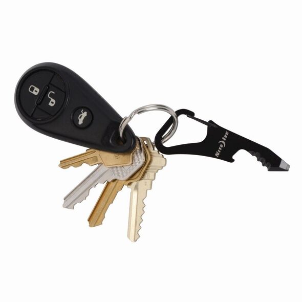 Breloczek Nite Ize Micro tool ClipKey stal nierdzewna czarny (KMTCK-01-R3) 1682677 94664034945