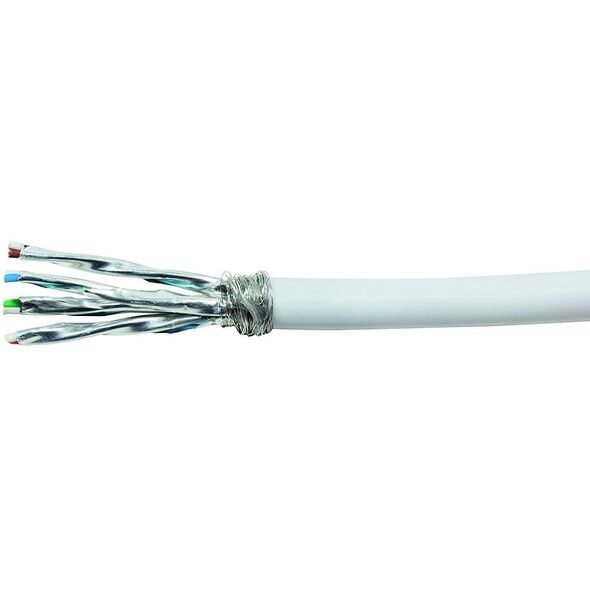 LogiLink Kabel instalacyjny S/FTP Cat.7, LSOH, 100m, biały (CPV0041) 1699180 4052792044409