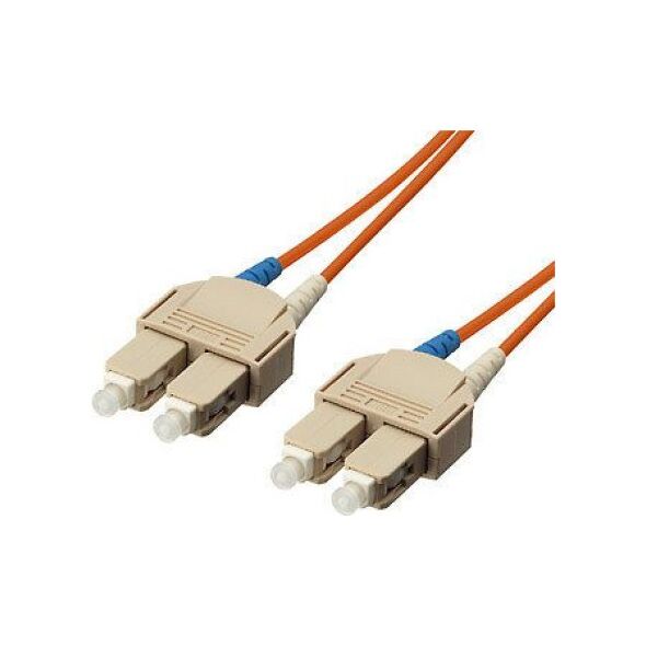 Equip Patchcord światłowodowy SC - SC Multimode Duplex OM1, 5m. (253325) 1724482 4015867115930