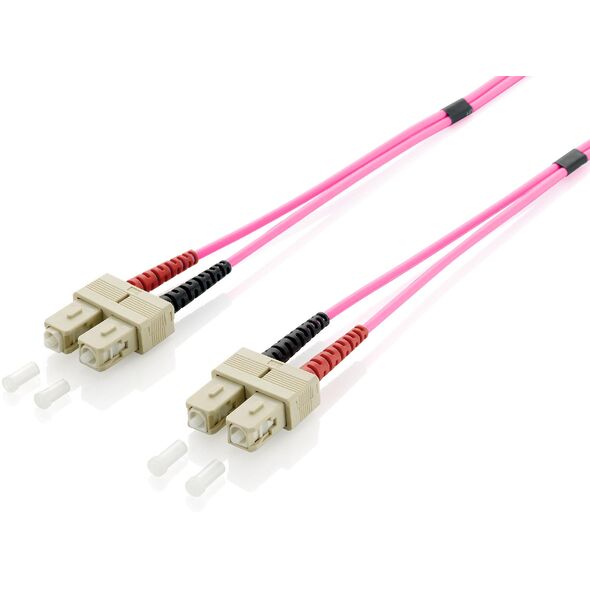 Equip Patchcord światłowodowy SC - SC Multimode Duplex OM4, 5m (255525) 1724486 4015867178744