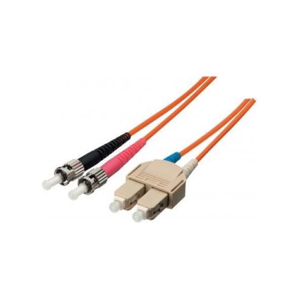 Equip Patchcord światłowodowy ST - SC Singlemode Duplex OS2, 5m,żółty (252335) 1724542 4015867176887