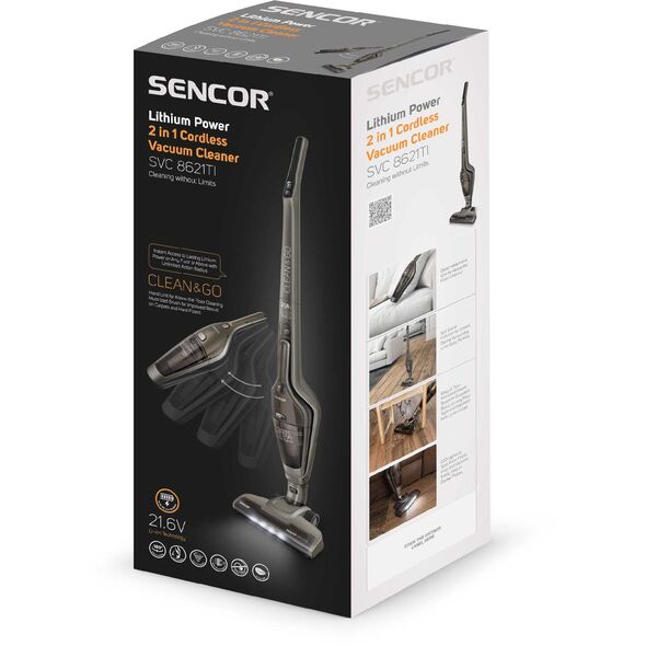 Odkurzacz pionowy Sencor SVC 8621TI 1753161 8590669212040