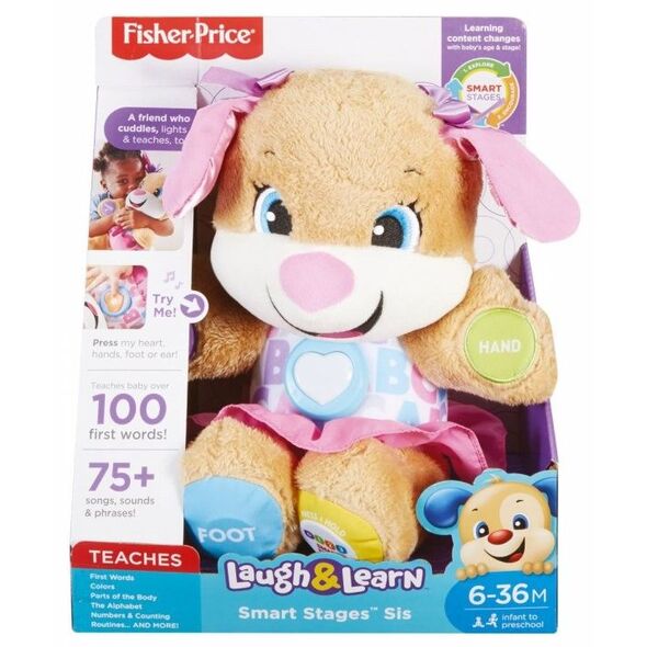 Fisher Price Siostrzyczka Szczeniaczka Poziomy Nauki (FPP63) 1765502 887961614565