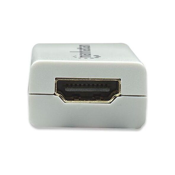 Adapter AV Manhattan DisplayPort Mini - HDMI biały (151399) 1770621 766623151399