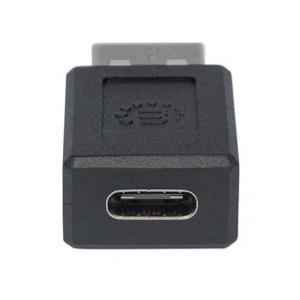 Adapter USB Manhattan USB-C - USB Czarny  (354653) 1770845 766623354653