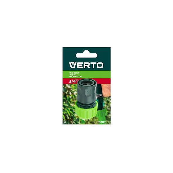 Verto Złączka przelotowa 3/4" jednomateriałowa (15G722) 1779186 5902062037879
