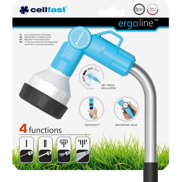 Cellfast Lanca regulowana 4-funkcyjna ERGO (C53-485) 1780759 5907553505844