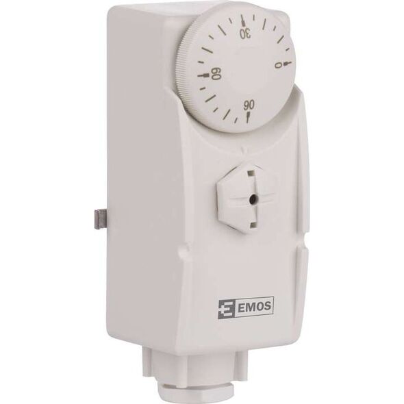 Emos Termostat ręczny T80 0-90°C 16A 230V biały (P5681) 1787310 8592920021910