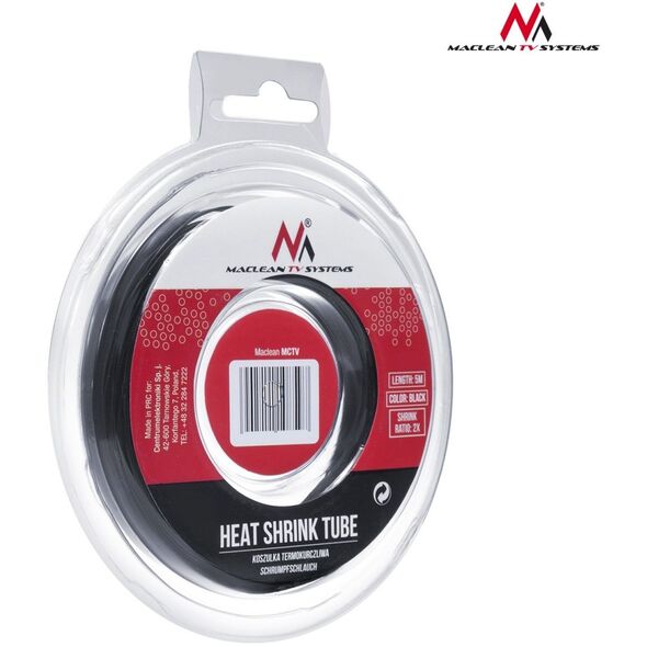 Maclean Koszulka termokurczliwa 10mmx5m MCTV-534 1813247 5902211108610