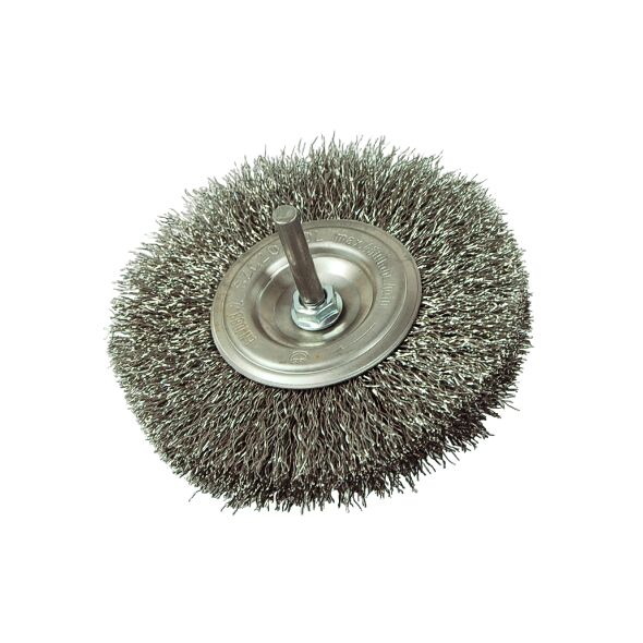 Szczotpol Szczotka tarczowa z trzpieniem 6mm śr. 100mm A40 3010026 5903792240041