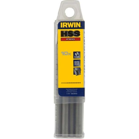 Wiertło Irwin do metalu HSS walcowe 5,5mm 10szt. (10502286) 3011710 5709131037668