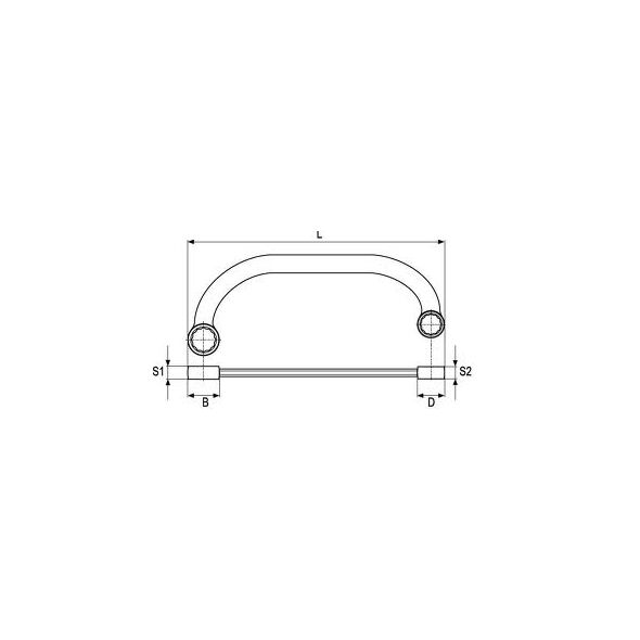 Yato Klucz oczkowy typu C 10 x 12mm (YT-0170) 3021426 5906083901706