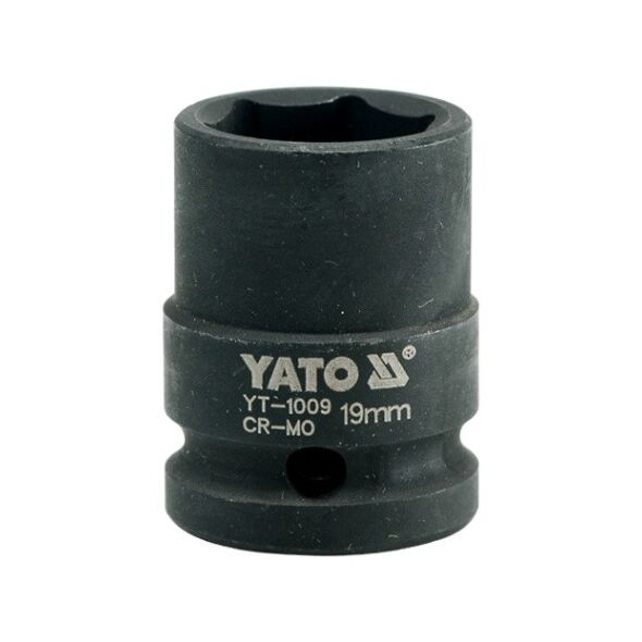 Yato Nasadka udarowa 6-kątna 1/2" 19mm (YT-1009) 3021757 5906083910098