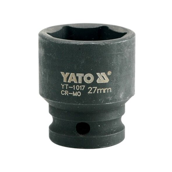Yato Nasadka udarowa 6-kątna 1/2" 27mm (YT-1017) 3021765 5906083910173