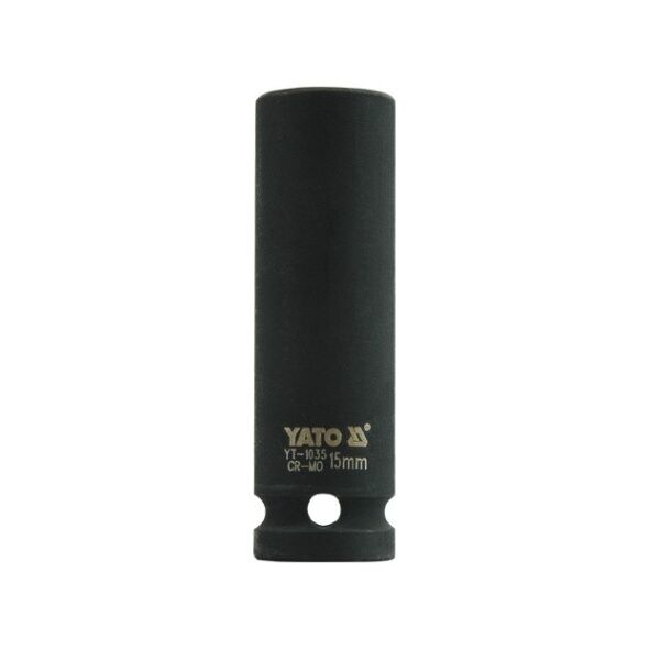 Yato Nasadka udarowa 6-kątna 1/2" 15mm długa ( YT-1035) 3021775 5906083910357