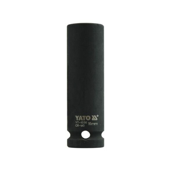 Yato Nasadka udarowa 6-kątna 1/2" 16mm długa (YT-1036) 3021776 5906083910364