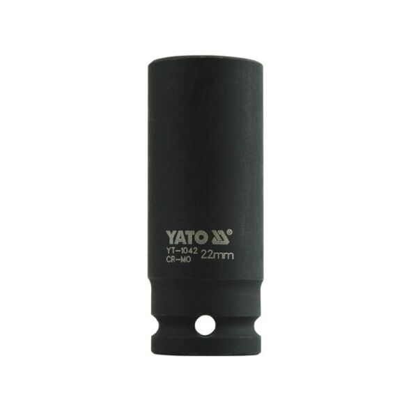 Yato Nasadka udarowa 6-kątna 1/2" 22mm długa (YT-1042) 3021780 5906083910425