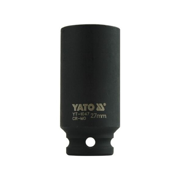 Yato Nasadka udarowa 6-kątna 1/2" 27mm długa (YT-1047) 3021782 5906083910470