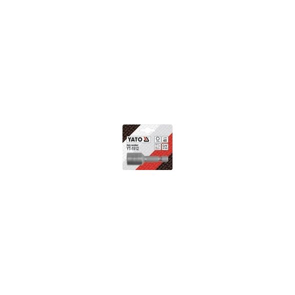 Yato Nasadka magnetyczna do wkrętarki 1/4" 8x48mm CrV na blistrze (YT-1513) 3022019 5906083915130