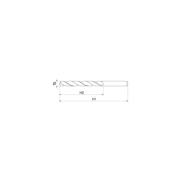 Wiertło Yato kobaltowe walcowe 5mm  (YT-4050) 3030129 5906083940507