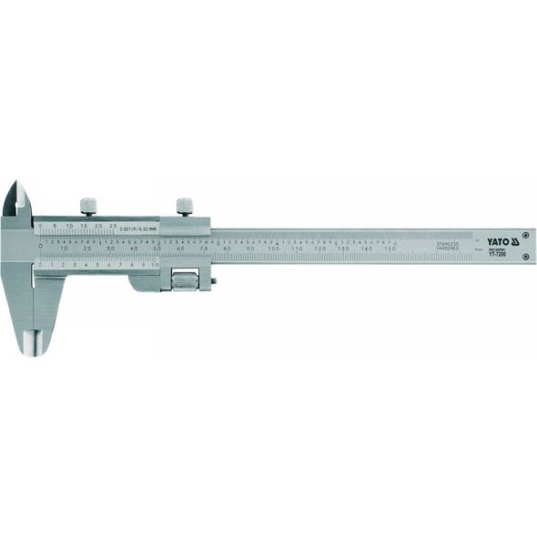 Yato Suwmiarka inox 150mm 0,02mm (YT-7200) 3030452 5906083972003