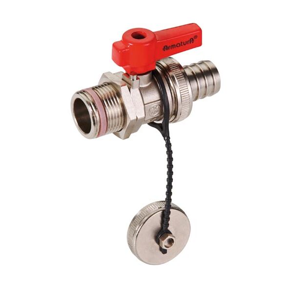 KFA Zawór kulowy spustowy ze złączka i zaślepką 3/4" 705-010-20 3036462 5907571700412