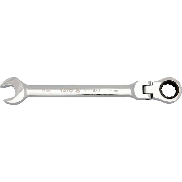 Yato Klucz płasko-oczkowy z grzechotką i przegubem 24mm (YT-1690) 3043637 5906083916908