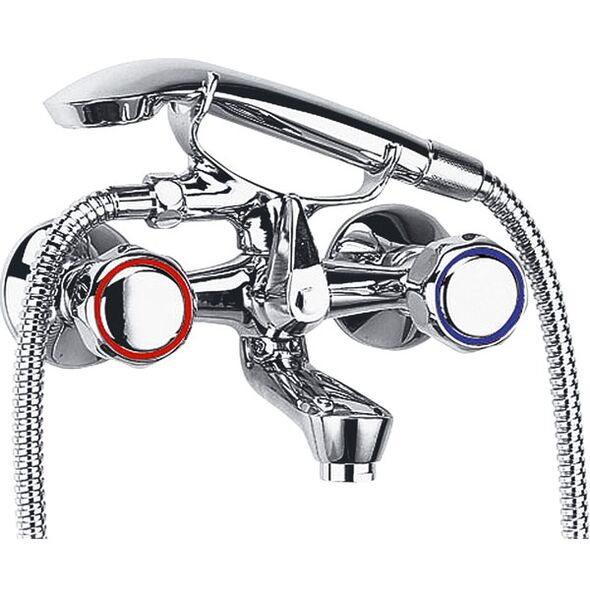 Bateria wannowa Ferro Standard ścienne chrom (BST11) 3051428 5901095616730