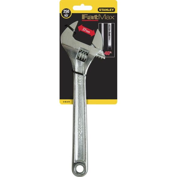 Stanley Klucz nastawny typu szwed 250mm stalowa rękojeść (0-95-874) 3065151 3253560958749