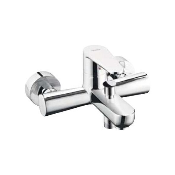 Bateria wannowa Ferro Algeo ścienne chrom (BAG1) 3075682 5901095682995