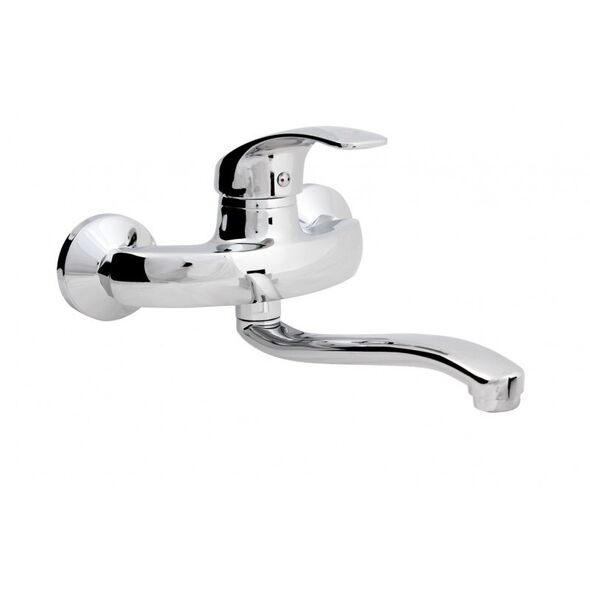 Bateria kuchenna Hydroland Vena ścienna chrom (B324) 3076725 5900308734643