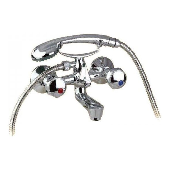 Bateria wannowa Hydroland Standard ścienne chrom (B101) 3076729 5900238565096