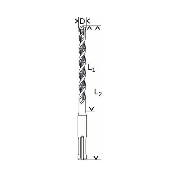 Wiertło Bosch do betonu SDS+ 18mm  (B-2608680289) 3080697 6949509206084