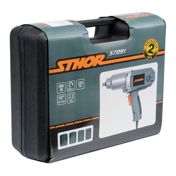 Klucz udarowy Sthor 57091 800 W 1/2" 3081055 5906083570919