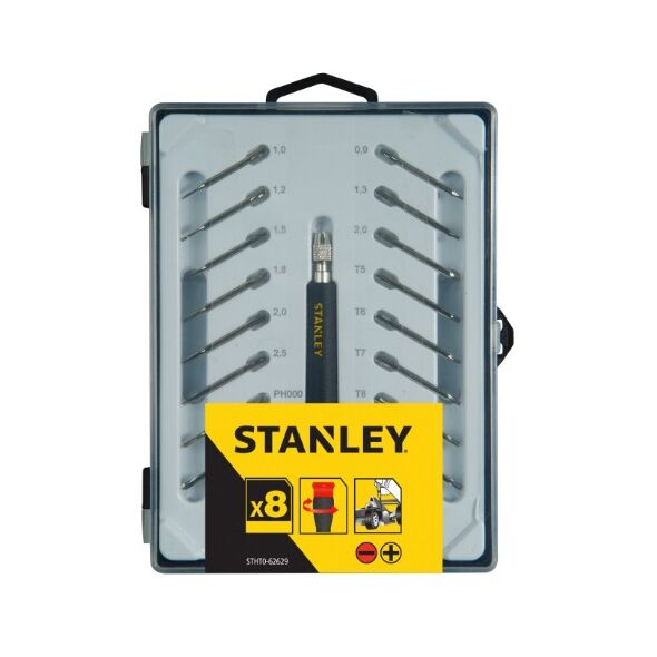 Stanley Wkrętak precyzyjny z wymiennymi grotami 16szt. - STHT0-62633 3083055 3253560626334