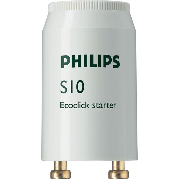 Philips Zapłonnik do świetlówek ECOCLICK S-10 4-65W 220-240V - 871150069769133 3087732 8711500697745