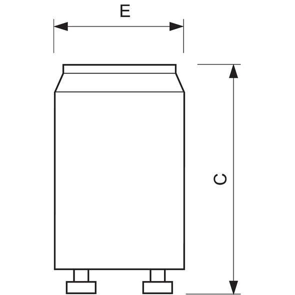 Philips Zapłonnik do świetlówek ECOCLICK S-10 4-65W 220-240V - 871150069769133 3087732 8711500697745