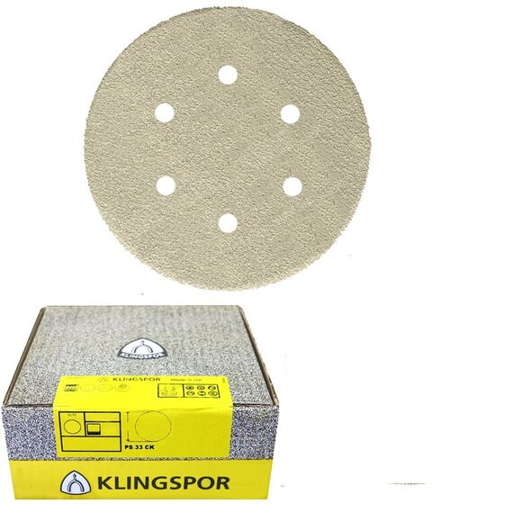 Klingspor Krążek ścierny samoprzyczepny 225mm gr.100 1szt. - 45363 3101893 5907560174866
