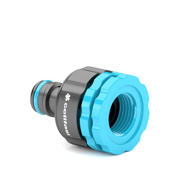 Cellfast Przyłącze Ergo uniwersalne z gwintem wewnętrznym 1/2” 3/4” 1" (53-210) 3104665 5901828859878