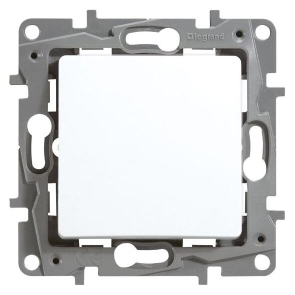 Legrand Przycisk przełączny 6A biały Niloe - 664505 3109656 3414970682406