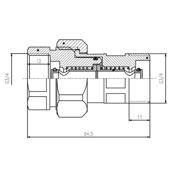 Ferro Szybkozłącze 3/4" do naczynia przeponowego - SN01 3119640 5902194918220