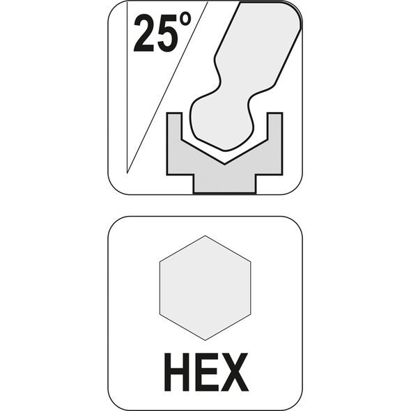 Yato Klucz imbusowy hex typ T 2,5mm z kulką (YT-05585) 3125623 5906083055850