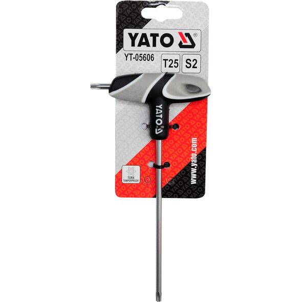 Yato Klucz trzpieniowy torx typ T T25 z otworem (YT-05606) 3125636 5900001409329