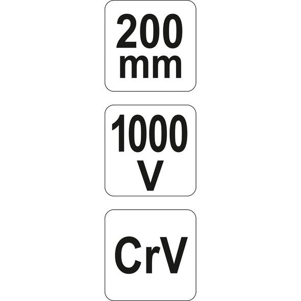 Yato Szczypce uniwersalne 200mm VDE (YT-21153) 3127698 5906083211539
